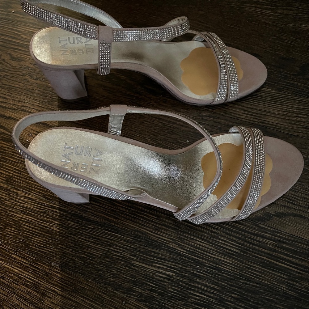 Beaded Naturalizer Vanessa Sandal, Size 9